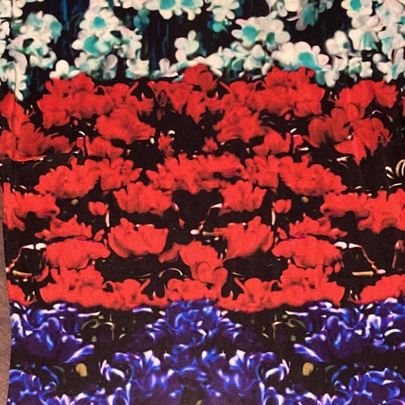 MARY KATRANTZOU silk Y2K digital floral dress, size XS - Picture 5 of 12